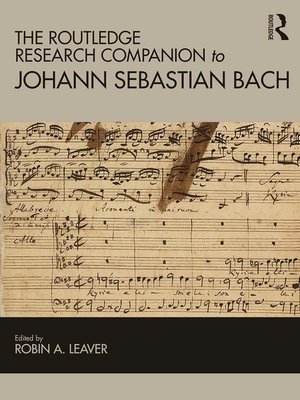 cover image of The Routledge Research Companion to Johann Sebastian Bach